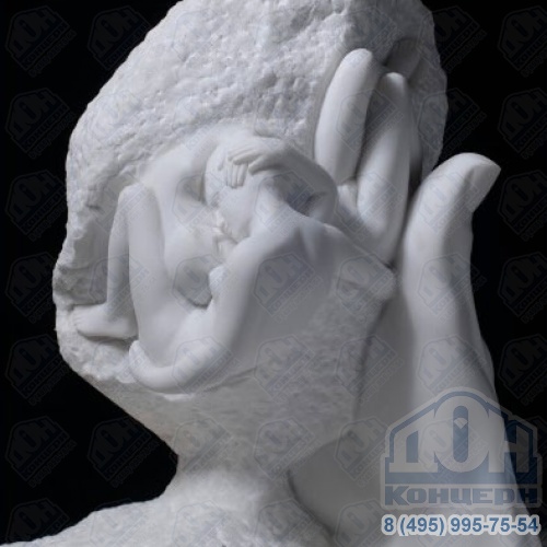 Скульптура из мрамора О. Родена «Божья рука» S-115