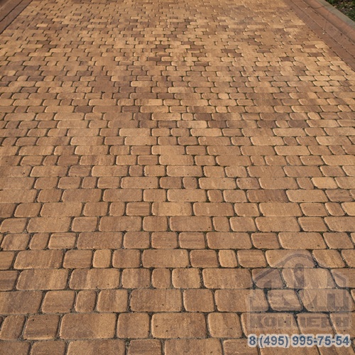 Тротуарная плитка Ривьера Янтарь (комплект)