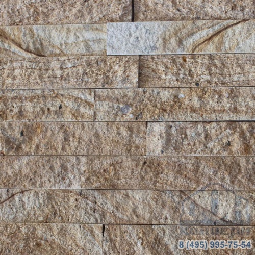 3D плитка из натурального камня полоска Иранский песчаник