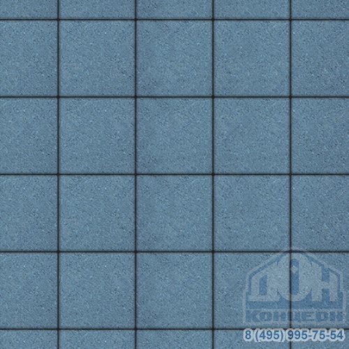 Тротуарная плита бетонная «ЛА-ЛИНИЯ» - А.2.К.4 Стандарт Синий