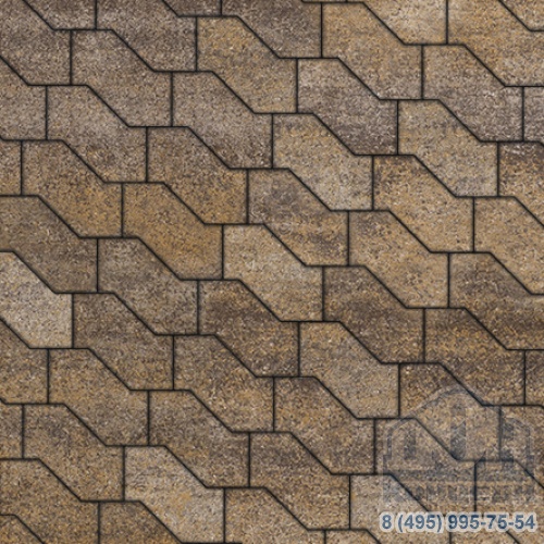 Тротуарная плита бетонная «S-ФОРМА» - В.3.Ф.10 Искусственный камень Доломит