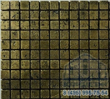 Мозаика из натурального камня GOLD LEAF