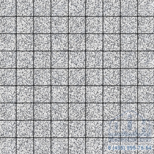 Тротуарная плита бетонная «ЛА-ЛИНИЯ» - Б.3.К.6 Стоунмикс Бело-черный