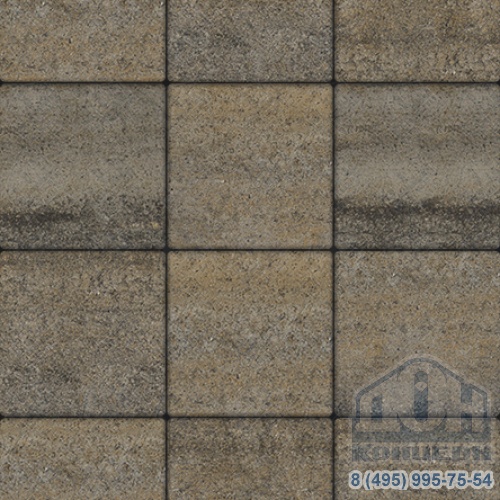 Тротуарная плита бетонная «ЛА-ЛИНИЯ» - Б.1.К.8 Искусственный камень Базальт