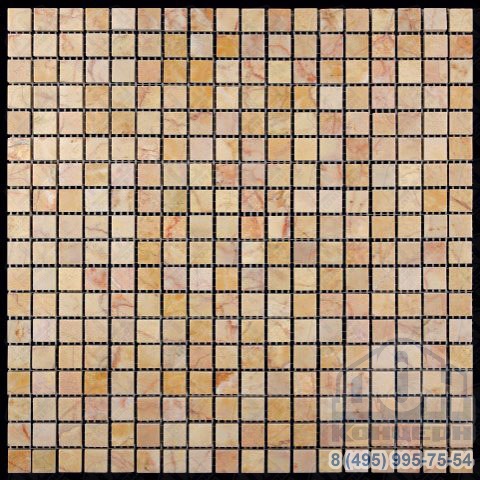 Мозаика из натурального камня M063-15P (M063Y-FP)