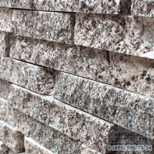 3D плитка из натурального камня Гранит Возрождение Горбушка (лапша)
