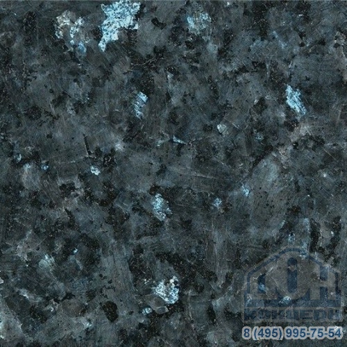 Плитка из натурального гранита «Блю Перл» 600х600х20